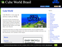 Tablet Screenshot of cubeworldbrasil.com